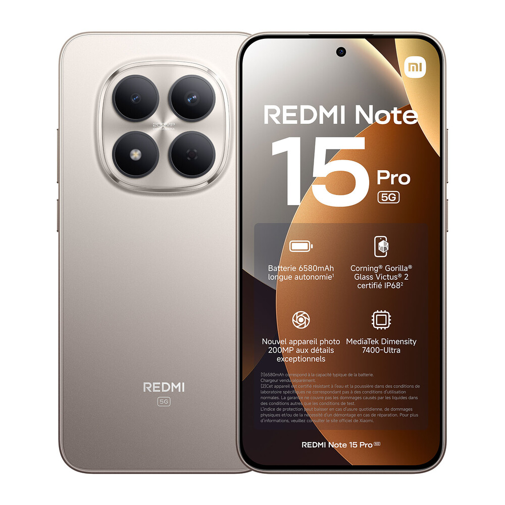 XIAOMI R. NOTE 15 PRO 5G 8+256 Titanium